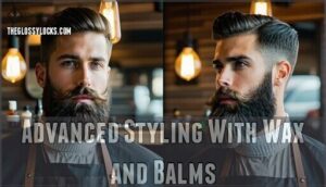 advanced styling with wax and balms