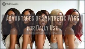 advantages of synthetic wigs for daily use