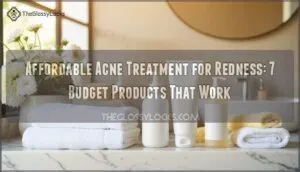 affordable acne treatment for redness