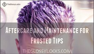 aftercare and maintenance for frosted tips
