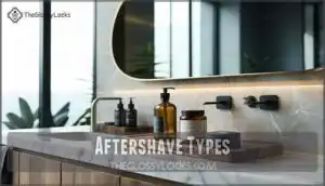 aftershave types