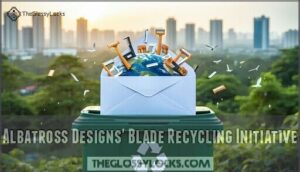albatross designs' blade recycling initiative