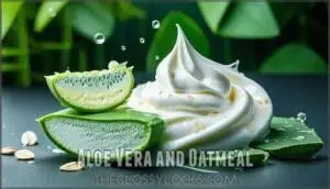 aloe vera and oatmeal