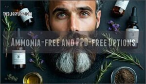ammonia-free and ppd-free options