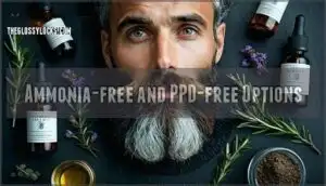 ammonia-free and ppd-free options