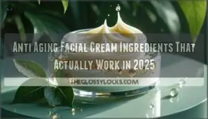 anti aging facial cream ingredients
