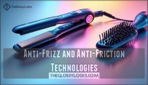 anti-frizz and anti-friction technologies