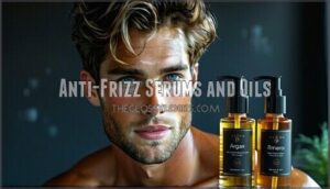 anti-frizz serums and oils