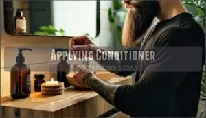 applying conditioner