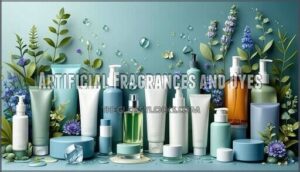 artificial fragrances and dyes