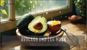 avocado and egg mask