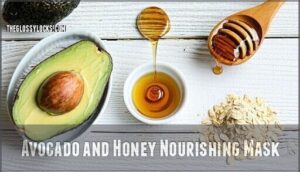 avocado and honey nourishing mask