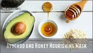 avocado and honey nourishing mask