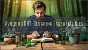 avoiding dht-blocking essential oils