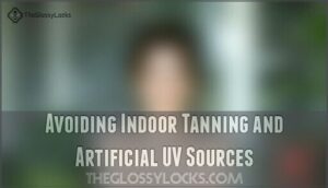 avoiding indoor tanning and artificial uv sources
