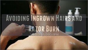 avoiding ingrown hairs and razor burn