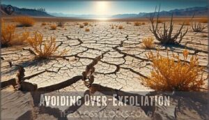 avoiding over-exfoliation