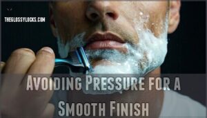 avoiding pressure for a smooth finish