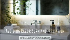 avoiding razor burn and irritation