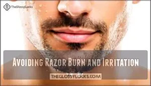 avoiding razor burn and irritation avoiding razor burn and irritation