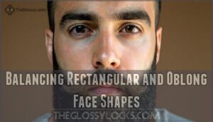 balancing rectangular and oblong face shapes
