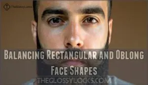 balancing rectangular and oblong face shapes