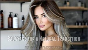 balayage for a natural transition