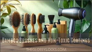 bamboo brushes and non-toxic coatings