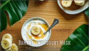 banana and yogurt mask