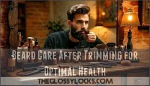 beard care after trimming for optimal health