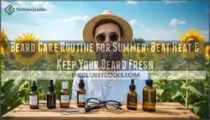 beard care routine for summer
