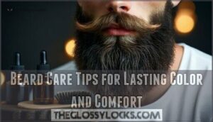 beard care tips for lasting color and comfort
