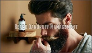 beard dandruff management