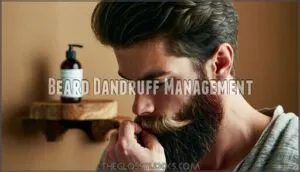 beard dandruff management