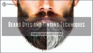 beard dyes and tinting techniques