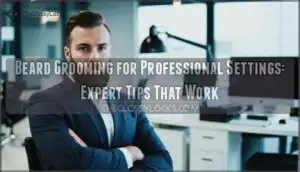 beard grooming for professional settings