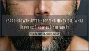 beard growth after stopping minoxidil