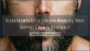 beard growth after stopping minoxidil
