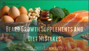 beard growth supplements and diet mistakes