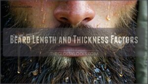 beard length and thickness factors