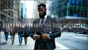 beard maintenance for busy lifestyles