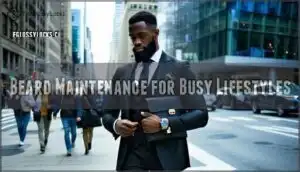 beard maintenance for busy lifestyles