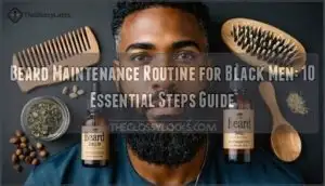 beard maintenance routine for black men