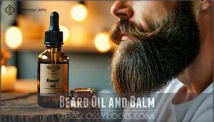 beard oil and balm