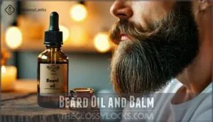 beard oil and balm