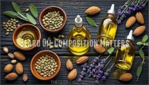 beard oil composition matters