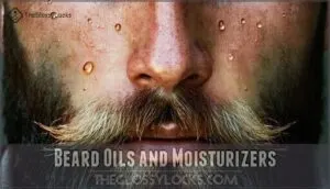 beard oils and moisturizers