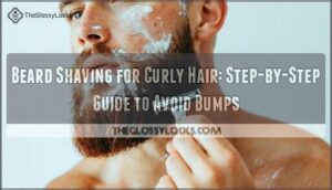 beard shaving for curly hair