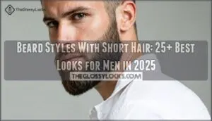 beard styles with short hair