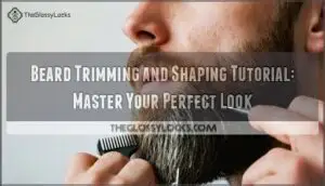 beard trimming and shaping tutorial